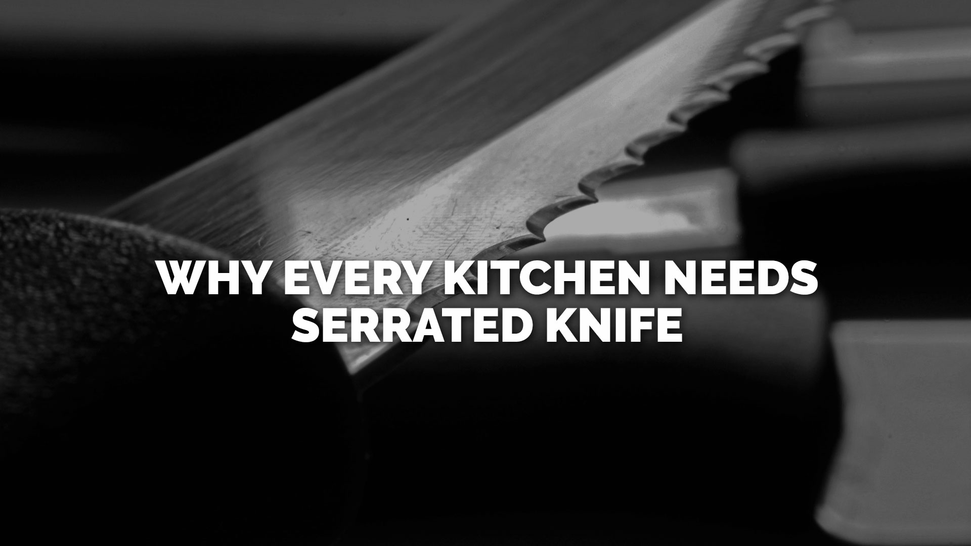 Why Every Kitchen Needs Serrated Knife